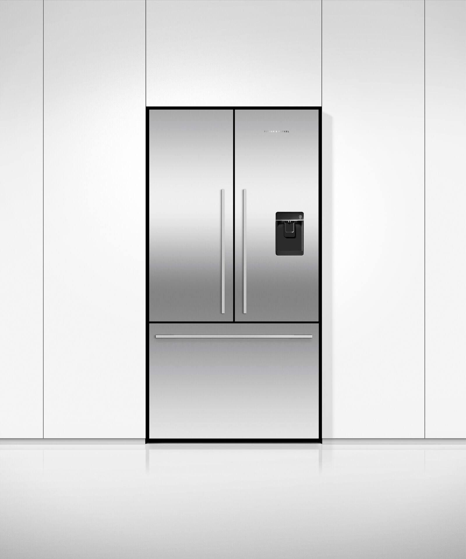 法式對開門雪櫃, 90cm, 自動製冰和冰水, gallery image 3.0