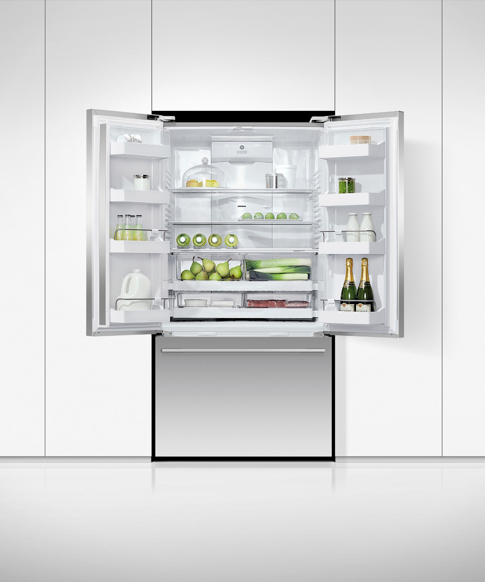 法式對開門雪櫃, 90cm, 自動製冰和冰水, gallery image 4.0