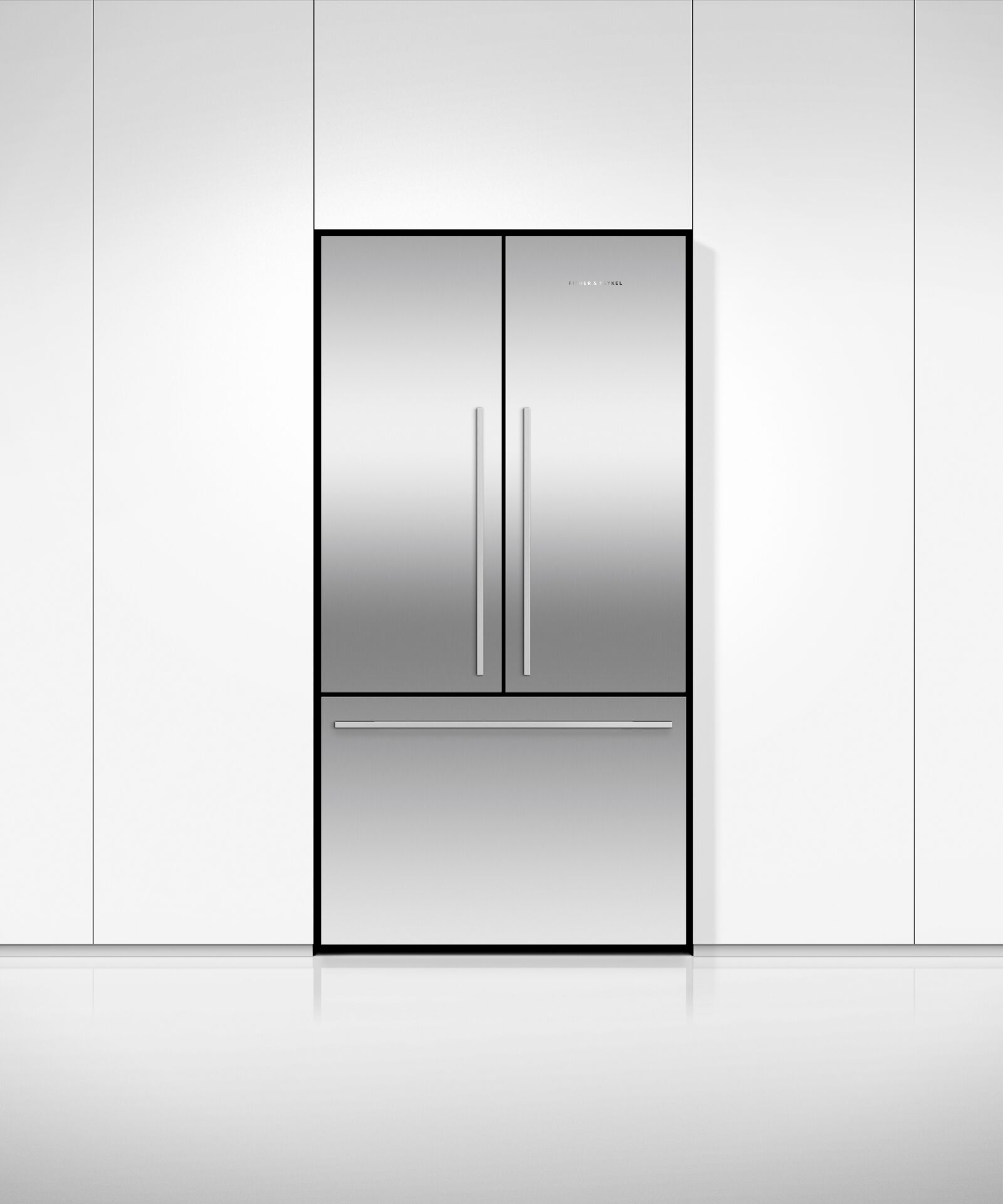 Freestanding French Door Refrigerator Freezer, 90cm gallery image 3.0
