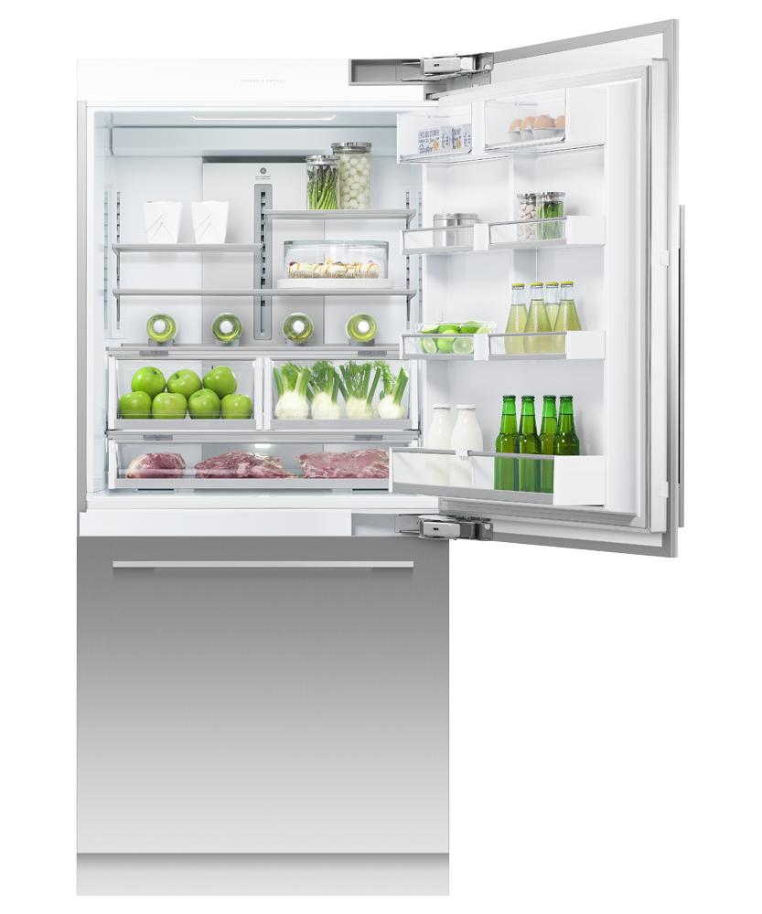 Integrated Refrigerator Freezer, 91cm, Ice gallery image 4.0